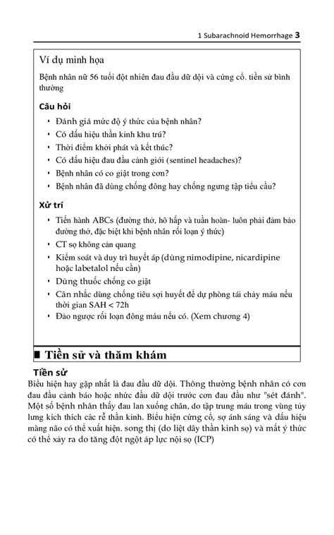 Xuất Huyết Dưới Nhện