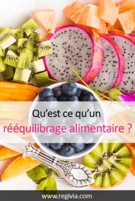 Définition Qu est ce qu un rééquilibrage alimentaire