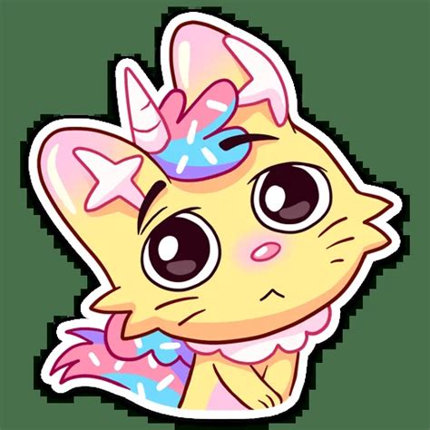 Уютненький Кэнди Кэт Telegram stickers