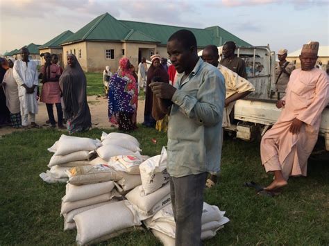 Nema Commences Monthly Distribution Of Food To 200 000 Idps In Borno