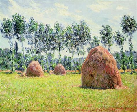 Claude Monet Haystacks at Giverny Painting - iArtWork.org