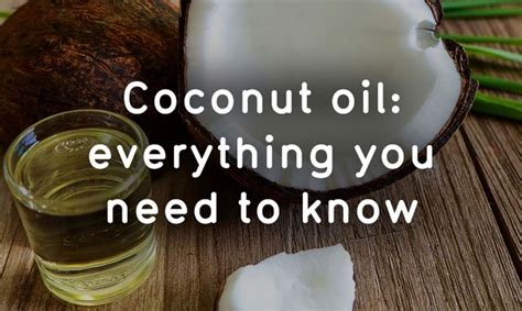 Benefits Of Coconut Oil Everything You Need To Know Puregym Bob Apples