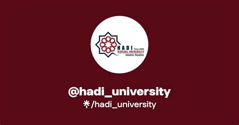 Hadiuniversity Instagram Facebook Linktree