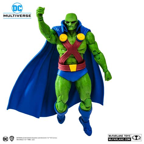 Martian Manhunter Gold Label Dc Multiverse Mcfarlane Toy