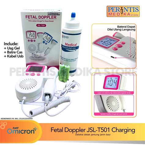 Jual Taff Omicron Fetal Doppler Jsl T Alat Deteksi Detak Jantung