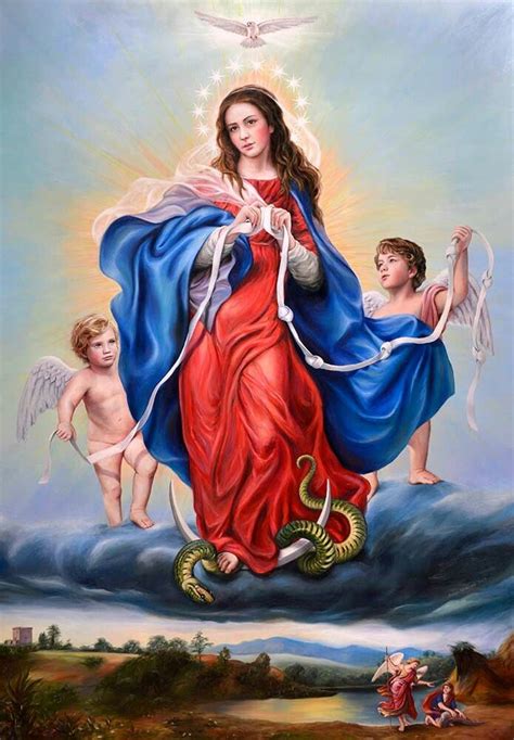 Novena a la Virgen Desatanudos - 2do día - Apostolado de la Nueva ...