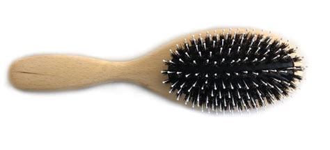 Herba Brosse Cheveux Poils De Sanglier Et Nylon Ovale Bois De H Tre