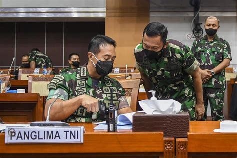 Jenderal Andika Perkasa Positif Covid 19 Tak Hadiri Rapat TNI Polri