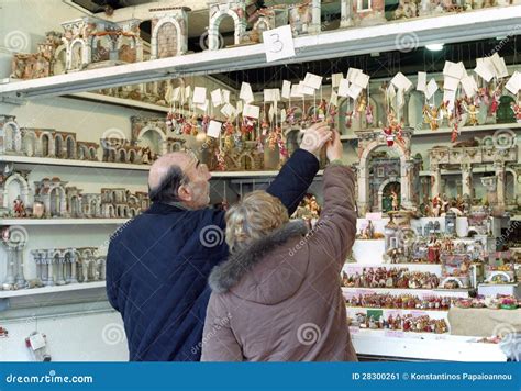 Christmas market in Rome editorial photo. Image of carousel - 28300261