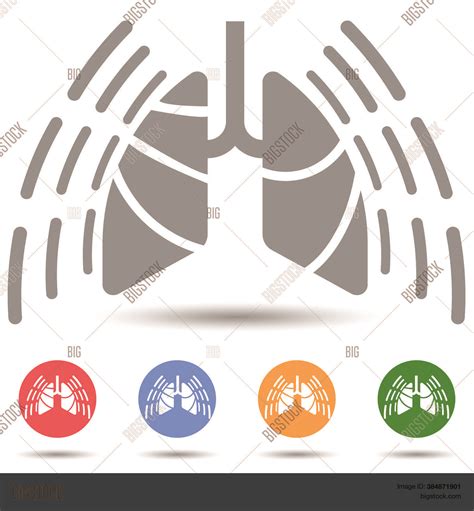 Lung Pneumonia Sick Vector And Photo Free Trial Bigstock