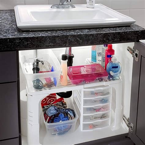 Under Bathroom Sink Shelf Organizer – Semis Online