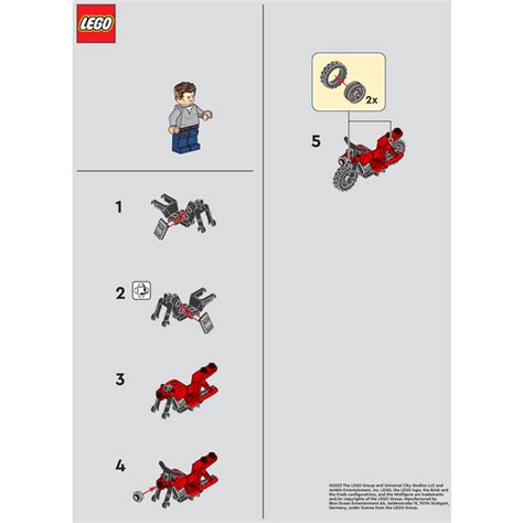 Lego Owen With Motorcycle Set 122333 Instructions Brick Owl Lego Marketplace