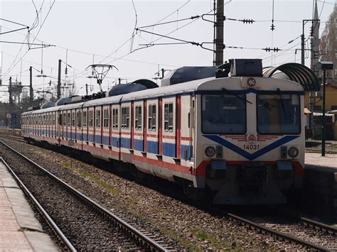 A Pair Of Turkish Railways E14000 Class EMUs Call At Gazi Flickr