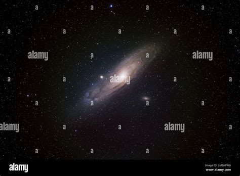 An Andromeda Galaxy (catalog numbers NGC 224 and M31) a separate galaxy ...