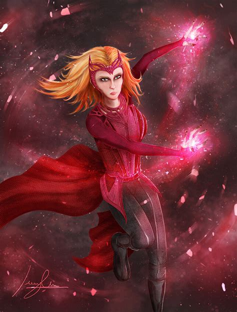 Artstation Scarlet Witch Multiverse Of Madness