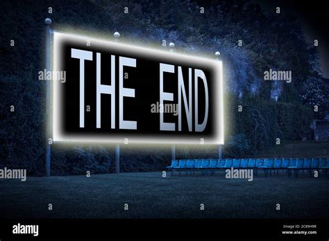 The End Movie Ending Hi Res Stock Photography And Images Alamy