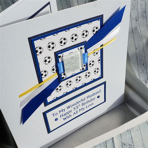 Leeds United Football Birthday Card For Husband Brother Son Etsy