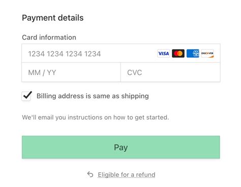 Customize Checkout | Stripe Documentation