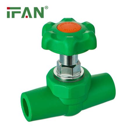 China Customized Green PPR Gate Valve Manufacturers Suppliers Factory