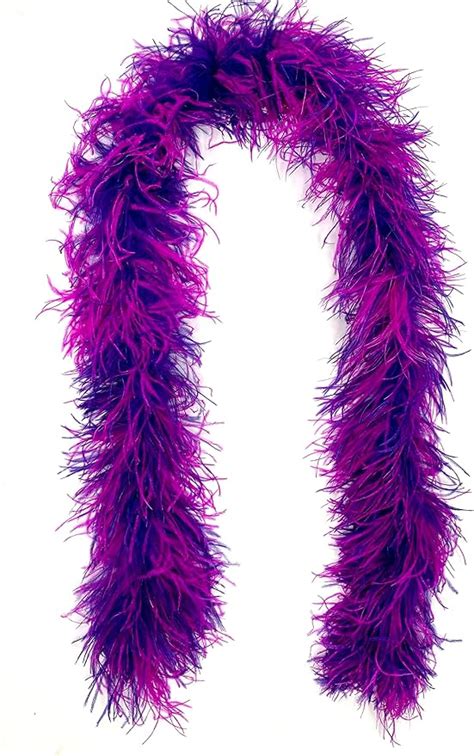 Amazon Ply Purple Hot Pink Ostrich Feather Boa Yards For