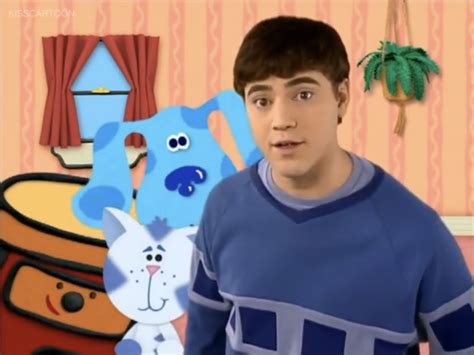 Joe, Blue, Periwinkle And Sidetable Look At The Viewer’s Feeling | Blue’s clues, Childhood ...