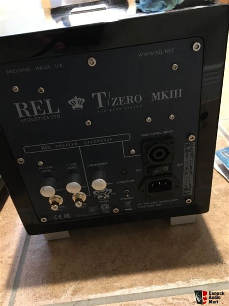 REL Acoustics T Zero MK III Subwoofers For Sale Canuck Audio Mart