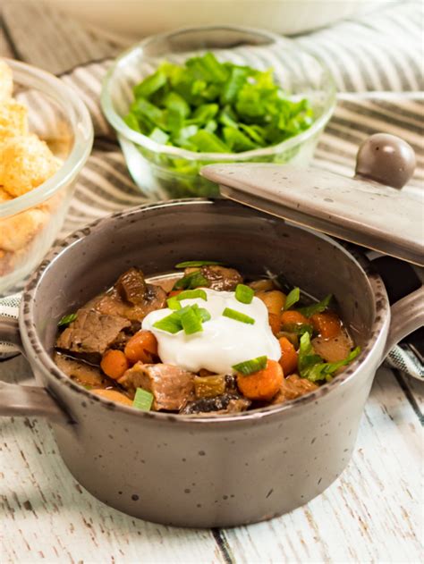 Hearty Steak and Potatoes Soup Recipe - 3 Boys and a Dog