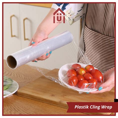 PLASTIK CLING WRAP BUNGKUS PELINDUNG MAKANAN PLASTIK WRAPPING BUAH