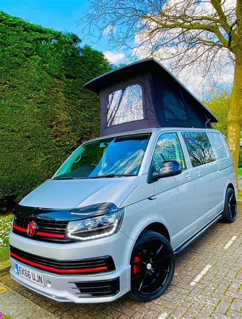 Vw Transporter T Dsg Auto Campervan Berth Pop Top Camper Van