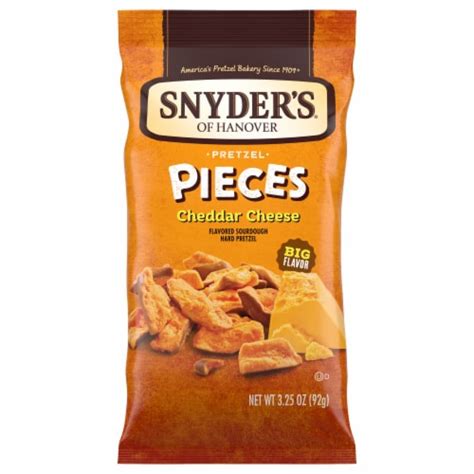 Snyders Of Hanover Cheddar Cheese Pretzel Pieces Oz Frys Food