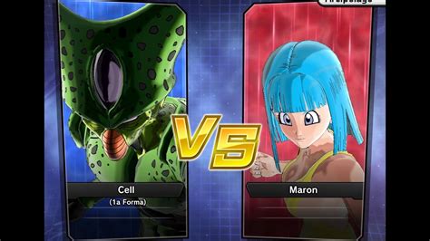 Xenoverse 2 Requested Match PC Cell 1a Forma Vs Maron YouTube