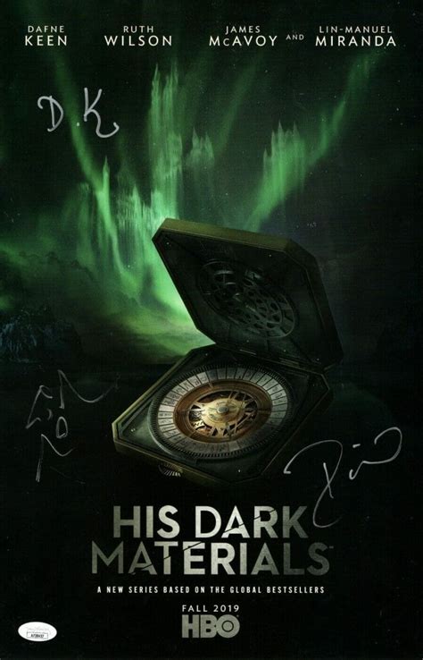 His Dark Materials Multi Autographed 11X17 Poster Lin-Manuel Miranda ...