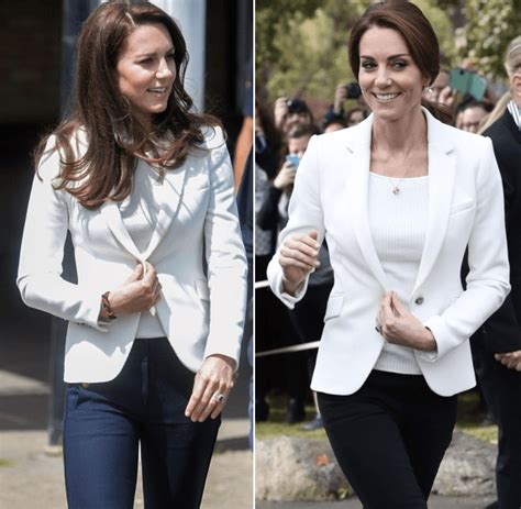 Księżna Kate w marynarce z Zary! Każda z nas powinna mieć taką latem ... 