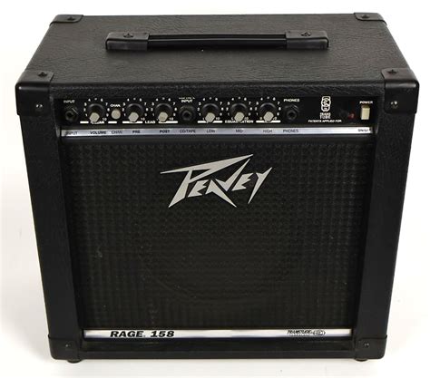 Peavey Rage 158 Guitar Combo Transtube Amplifier Electric Reverb