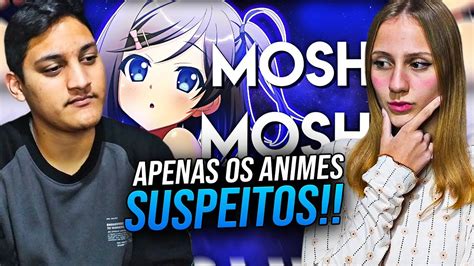 REACT EM CASAL MOSHI MOSHI ZUEIRA ANIME Akachi Br YouTube