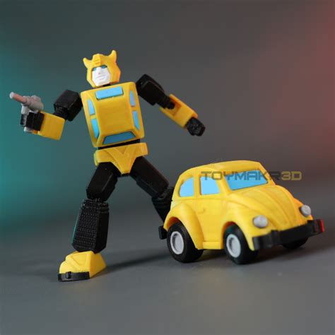 G1 Transformers Bumblebee Car Mode | Toymakr3D