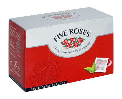 Tagless Teabags Of Five Roses Tea In Nepal At Npr Rating