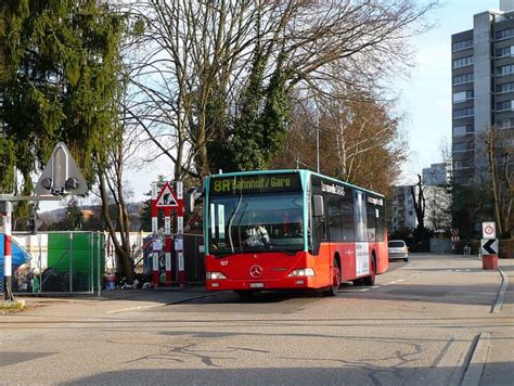 Vb Biel Mercedes Citaro Nr Be Unterwegs In Nidau Auf Der