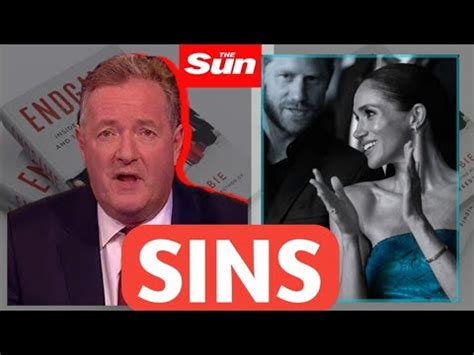 Piers Morgan The Sun Slammed For Blaming Meghan For Omid Scobie S