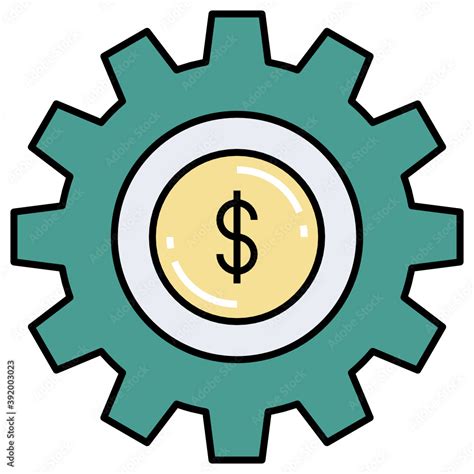 Industrial Sector Investment Activity Concept Vector Icon Design ...