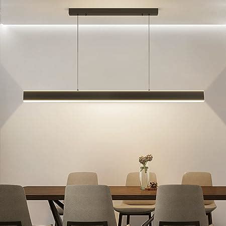 DXHOME Modern Dimmable LED Pendant Lighting For Kitchen Island Linear