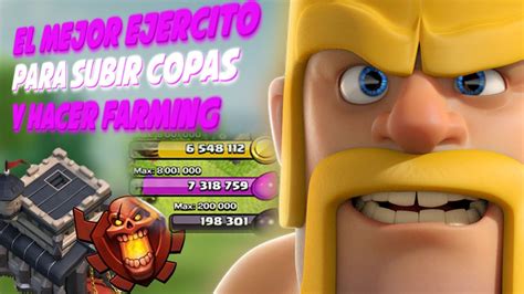 El MEJOR EJERCITO Para SUBIR COPAS Y HACER FARMING En TH9 Rocofra