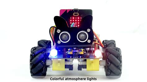 Ks Ks Keyestudio Wd Mecanum Robot Car For Micro Bit Youtube