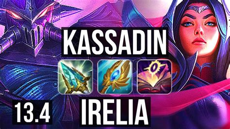 Kassadin Vs Irelia Mid 1404 Legendary 15m Mastery Kr Diamond