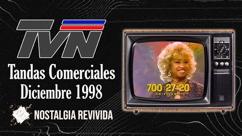 Tandas Comerciales TVN Diciembre 1998 YouTube