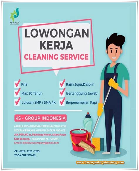 Loker Cleaning Service Rumah Sakit Homecare24