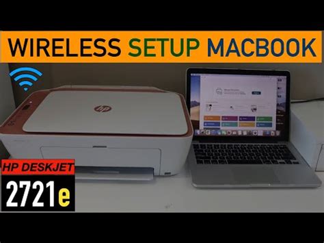 Hp Deskjet E Setup Macbook Youtube