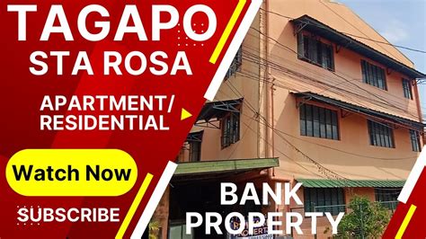 Bank Foreclosed Property Brgy Tagapo Santa Rosa City Laguna Youtube