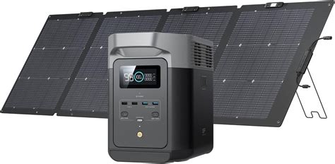 Amazon EF ECOFLOW Solar Generator DELTA2 With 220W Solar Panel