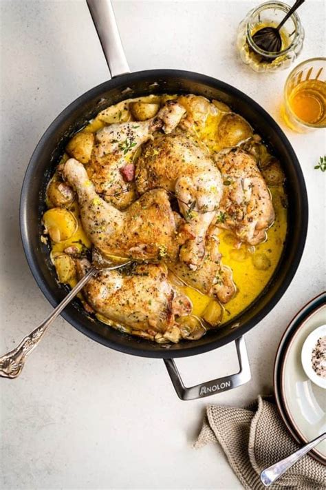 One Pot Creamy Chicken Casserole Supergolden Bakes